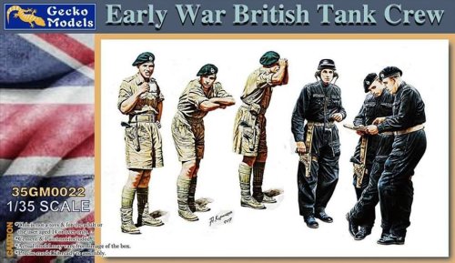 Przejdź do produktu GECKO MODELS 35GM0022 - 1:35 Early War British Tank Crew