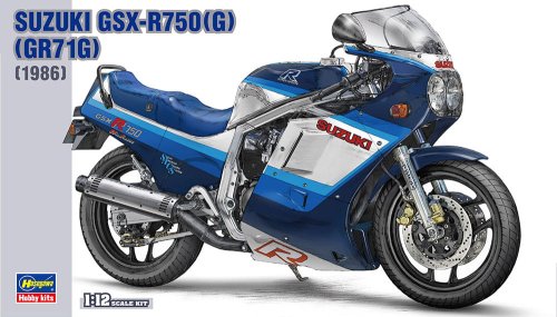 Przejdź do produktu HASEGAWA 21507 BK7 - 1:12 Suzuki GSX-R750 (G) (GR71G) 86