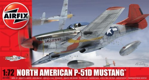 Przejdź do produktu AIRFIX 01004 - 1:72 North American P-51D Mustang