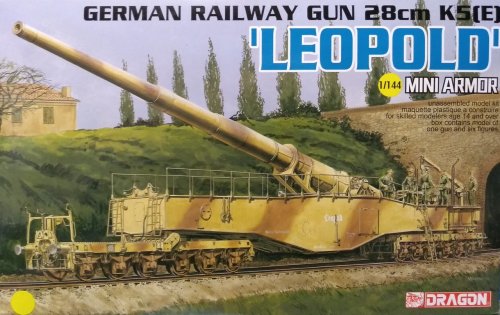 Przejdź do produktu DRAGON 14131 - 1:144 German Railway Gun 28cm KS (E) Leopold