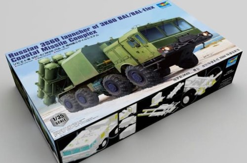 Przejdź do produktu TRUMPETER 01052 - 1:35 Russian 3S60 launcher of 3K60 BAL/BAL-Elex Coastal Missile Complex