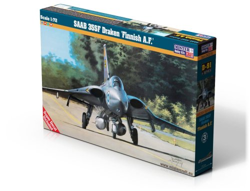 Przejdź do produktu MISTERCRAFT D91 - 1:72 SAAB J-35J Draken Finnish A.F.