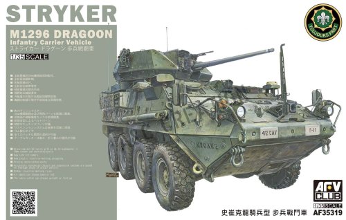 Przejdź do produktu AFV CLUB 35319 - 1:35 US Army M1296 Stryker Dragoon