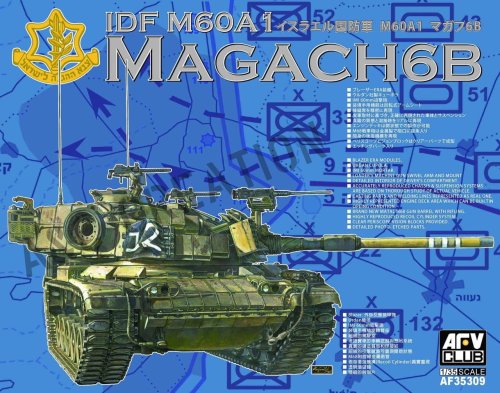Przejdź do produktu AFV CLUB 35309 - 1:35 IDF M60A1 Magach 6B