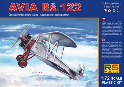 Przejdź do produktu RS MODELS 92069 - 1:72 Avia Bš.122