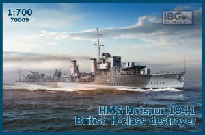IBG 70009 - 1:700 HMS Hotspur 1941 British H-Class Destroyer