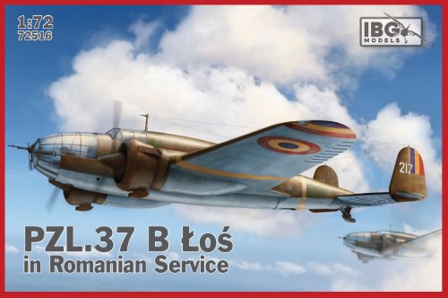 Przejdź do produktu IBG 72516 - 1:72 PZL 37 B Łoś in Romanian Service