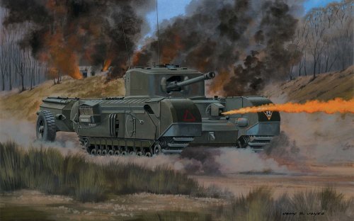 Przejdź do produktu AIRFIX 02321V - 1:76 Churchill Crocodile