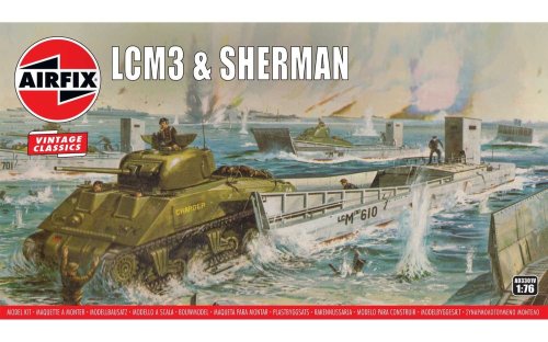 Przejdź do produktu AIRFIX 03301V - 1:76 LCM3 & Sherman