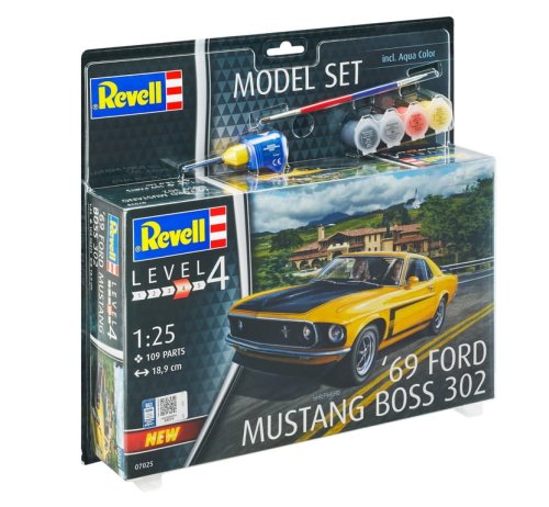 Przejdź do produktu REVELL 67025 - 1:25 1969 Mustang Boss 302