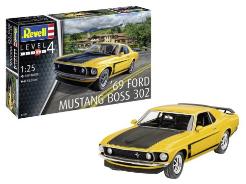 Przejdź do produktu REVELL 07025 - 1:25 1969 Mustang Boss 302