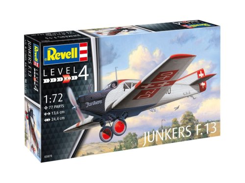 Przejdź do produktu REVELL 03870 - 1:72 Junkers F.13