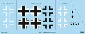 EDUARD D48042 - 1:48 Bf 109G-10 Erla national insignia
