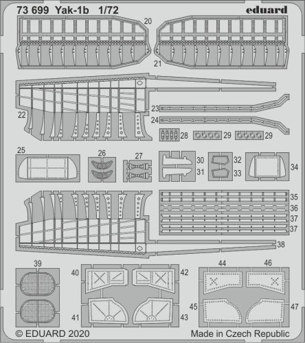 Przejdź do produktu EDUARD 73699 - 1:72 Yak-1b