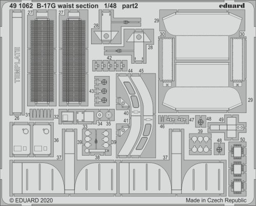 Przejdź do produktu EDUARD 491062 - 1:48 B-17G waist section