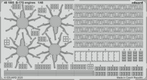 EDUARD 481005 - 1:48 B-17G engines