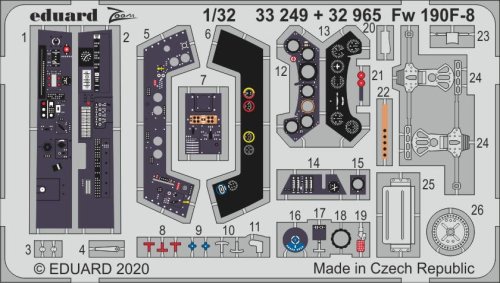 Przejdź do produktu EDUARD 33249 - 1:32 Fw 190F-8