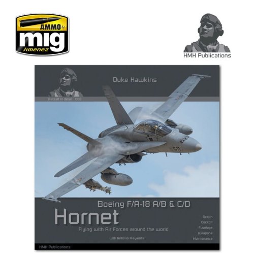 Przejdź do produktu HMH PUBLICATIONS DH008 - Aircraft in Detail: Boeing F/A-18 A/B & C/D Hornet