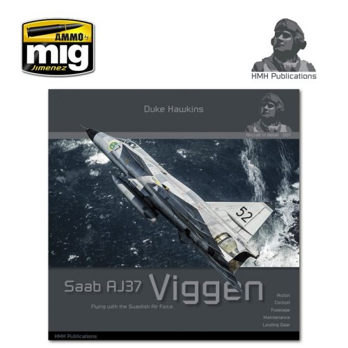 Przejdź do produktu HMH PUBLICATIONS DH007 - Aircraft in Detail: Saab AJ37 Viggen