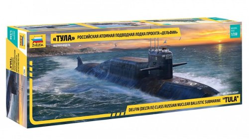 Przejdź do produktu ZVEZDA 9062 - 1:350 Tula (Delta IV) Class Russian Nuclear Ballistic Submarine