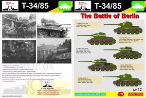 ROPOS MNFDT72024 - 1:72 T-34/85 - The Battle of Berlin