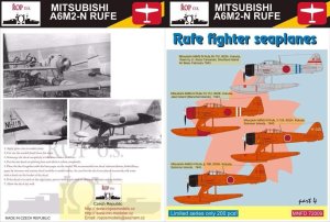 ROPOS MNFDL72009 - 1:72 Mitsubishi A6M2-N Rufe - Rufe fighter seaplanes