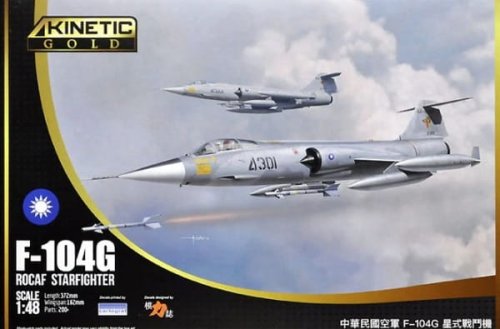 Przejdź do produktu KINETIC 48077 - 1:48 F-104G ROCAF Starfighter