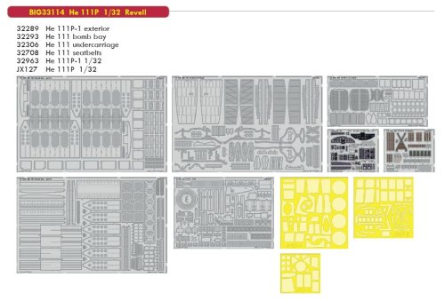Przejdź do produktu EDUARD BIG33114 - 1:32 He 111P