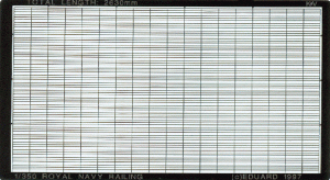 EDUARD 99007 - 1:350 Royal Navy Railing