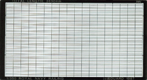 Przejdź do produktu EDUARD 99007 - 1:350 Royal Navy Railing