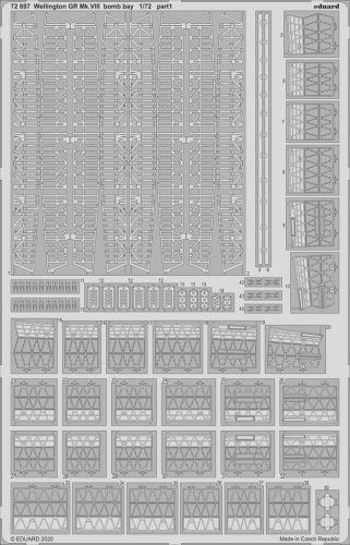 Przejdź do produktu EDUARD 72697 - 1:72 Wellington GR Mk.VIII bomb bay