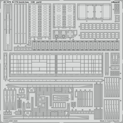 Przejdź do produktu EDUARD 491070 - 1:48 B-17G bomb bay