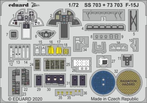 Przejdź do produktu EDUARD SS703 - 1:72 F-15J