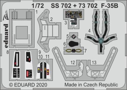 Przejdź do produktu EDUARD SS702 - 1:72 F-35B