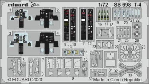 Przejdź do produktu EDUARD SS698 - 1:72 T-4