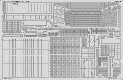 Przejdź do produktu EDUARD 53251 - 1:350 USS CV-10 Yorktown hull