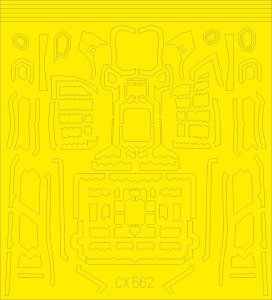 EDUARD CX562 - 1:72 F-35B surface panels