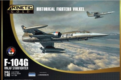 Przejdź do produktu KINETIC 48090 - 1:48 F-104G RNLAF Starfighter