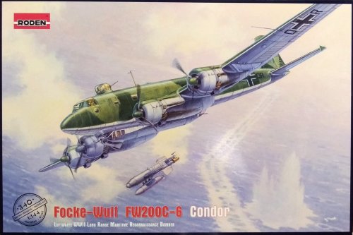 Przejdź do produktu RODEN 340 - 1:144 Focke Wulf Fw 200C-6 Condor