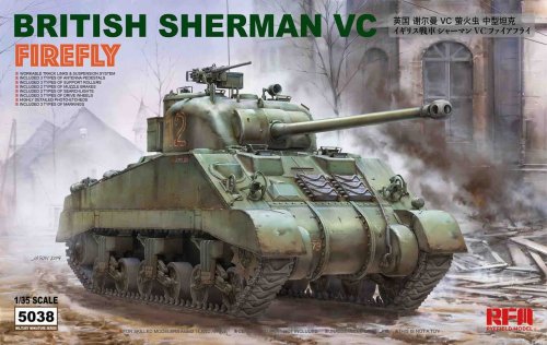 Przejdź do produktu RYE FIELD MODEL 5038 - 1:35 British Sherman VC Firefly