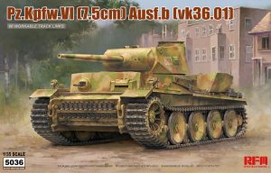 RYE FIELD MODEL 5036 - 1:35 Pz.Kpfw.VI (7.5cm) Ausf.B (VK36.01)