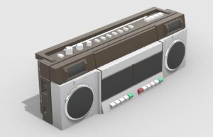 EUREKA XXL E-057 - 1:35 Przenośny radiomagnetofon