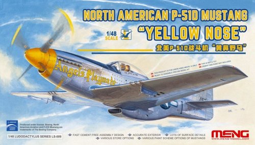 Przejdź do produktu MENG MODEL LS009 - 1:48 North American P-51D Mustang Yellow Nose