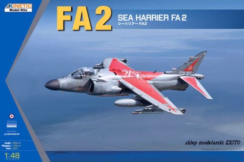 Przejdź do produktu KINETIC 48041 - 1:48 Sea Harrier FA2