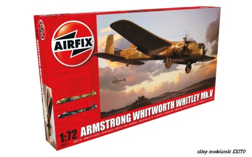 Przejdź do produktu AIRFIX 08016 - 1:72 Armstrong Whitworth Whitley Mk.V
