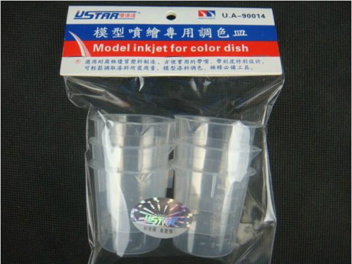 Przejdź do produktu U-STAR UA90014 - Zestaw 6 pojemniczków do mieszania farb - Plastic Paint Mixing