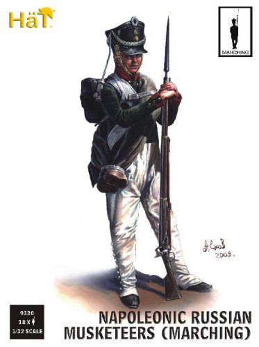 Przejdź do produktu HAT 9320 - 1:32 Napoleonic Russian Musketeers Marching