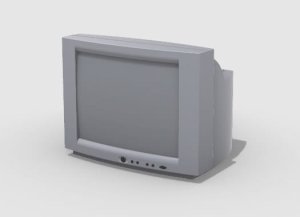 EUREKA XXL E-056 - 1:35 28 calowy telewizor kineskopowy