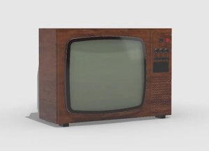 EUREKA XXL E-055 - 1:35 25 calowy telewizor retro Retro TV