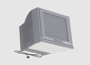 EUREKA XXL E-054 - 1:35 21 calowy telewizor kineskopowy
